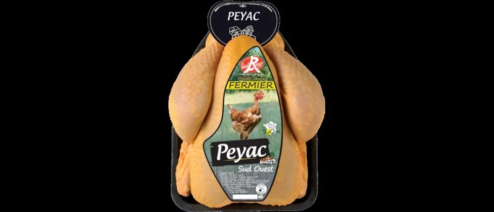 Poulet jaune label rouge