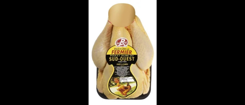 Poulet jaune label rouge
