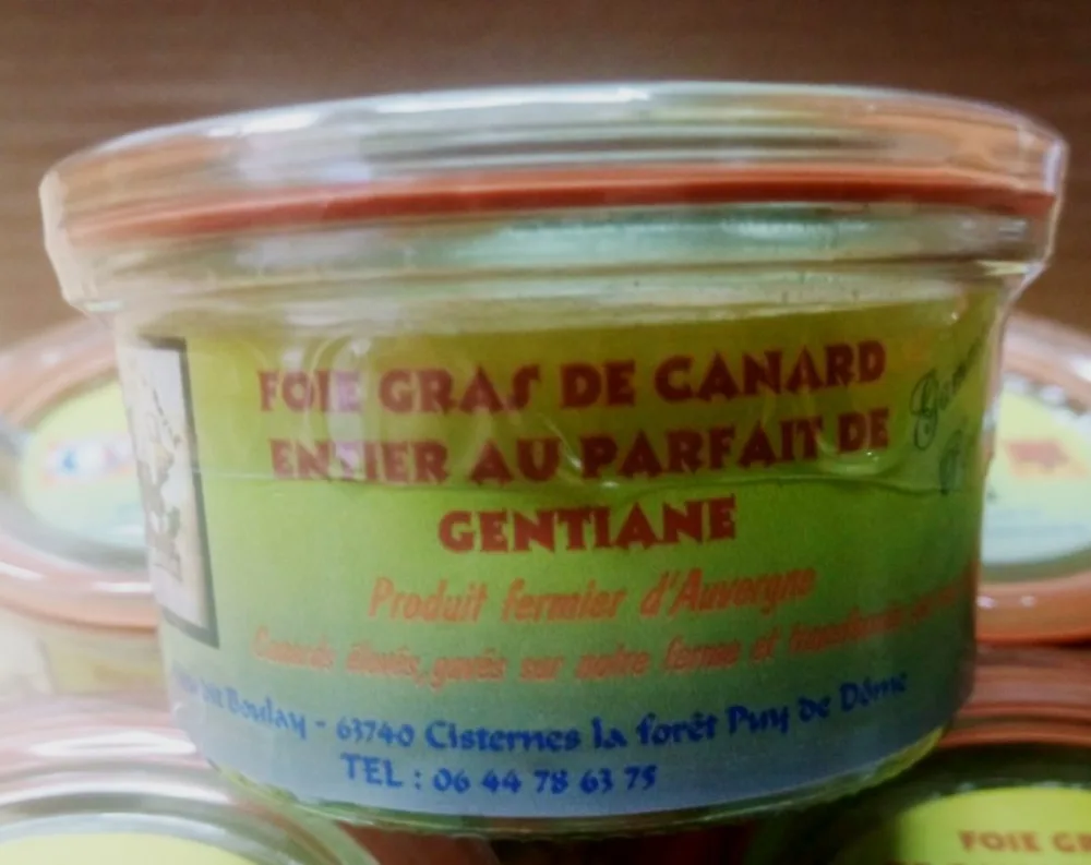 Foie gras de canard entier 100, 200 et 270 gr