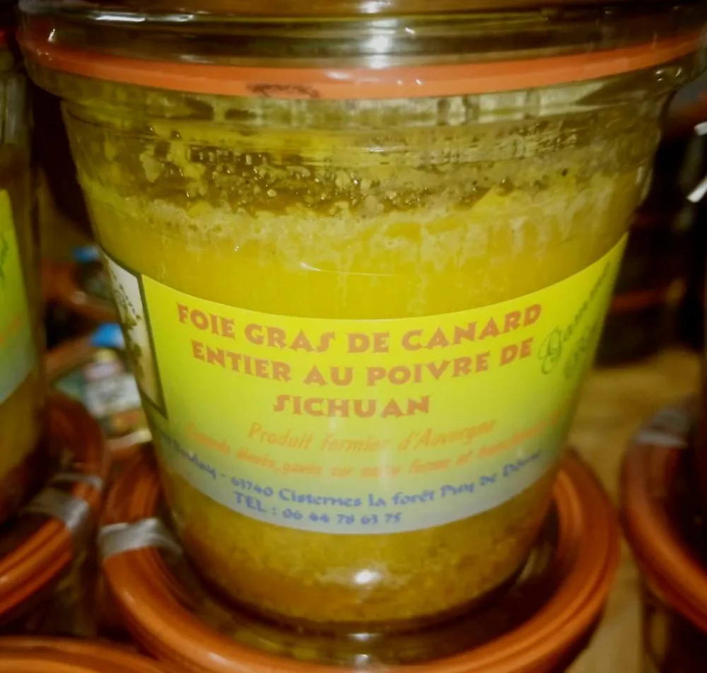 Foie gras de canard entier 100, 200 et 270 gr