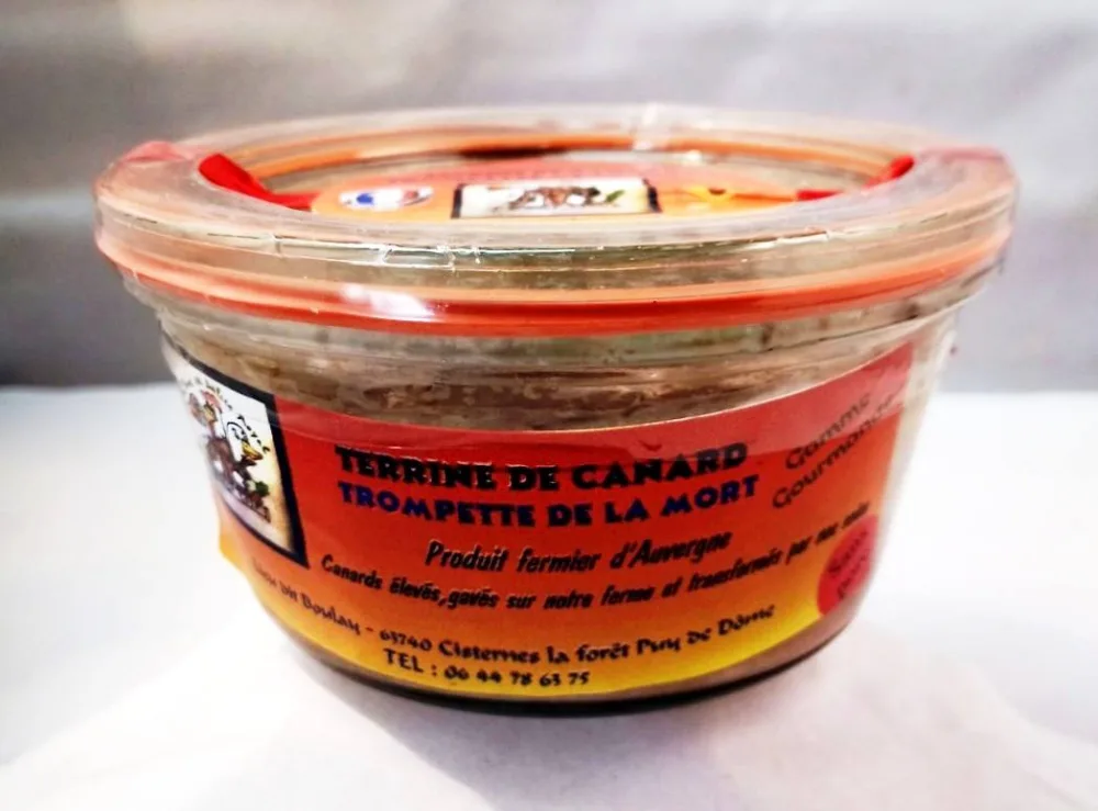 Terrine de canard différentes variétés