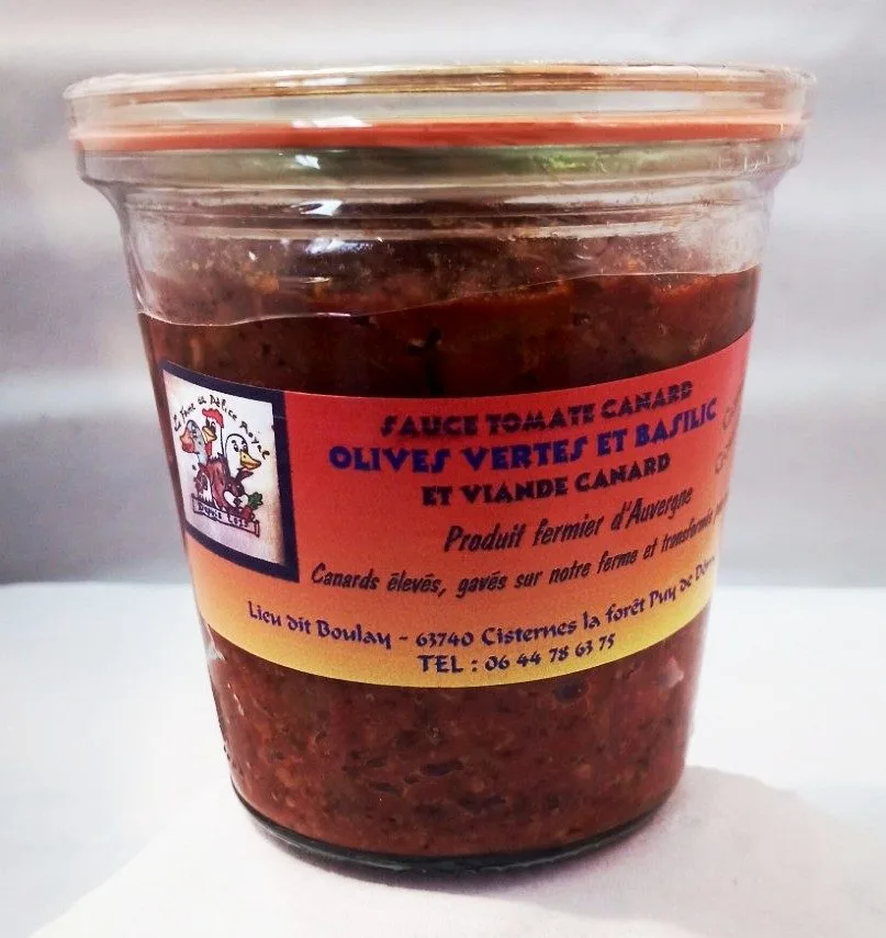 Sauce tomate canardaise (3 variantes)