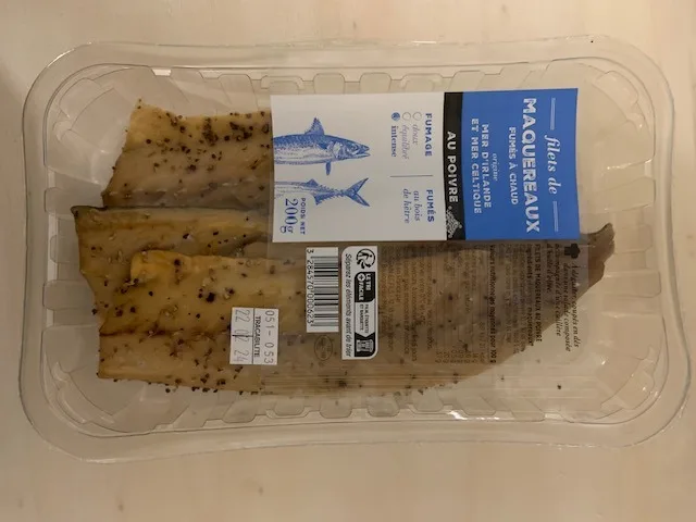 Filets de maquereaux poivre -filets de maquereaux provençale
