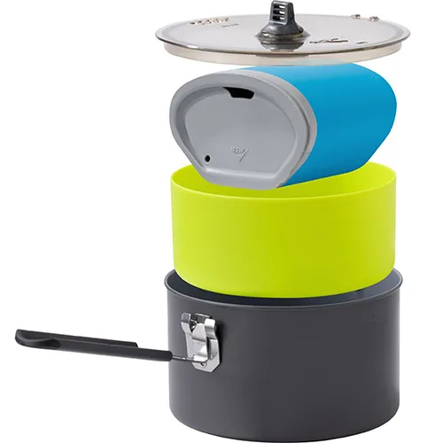 Camping cooking pot