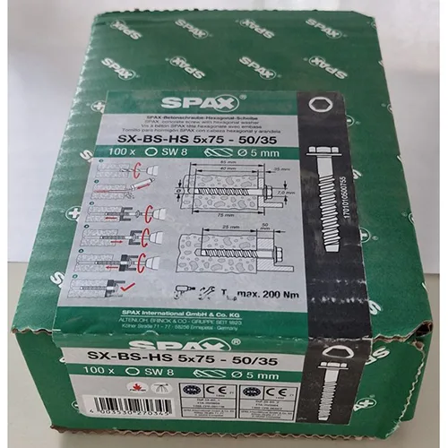 Concrete screw