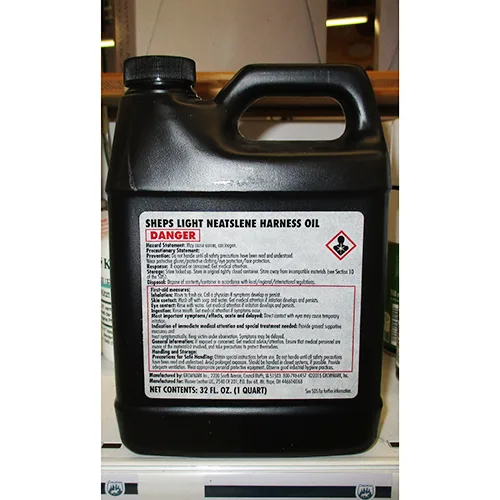 Harness oil