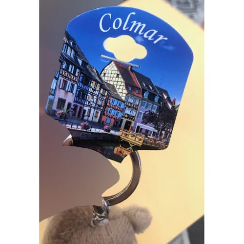 Keyring with soft toy
