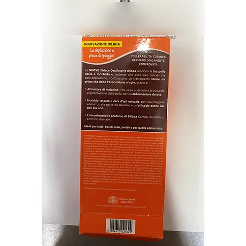 Hair-removal wax strips