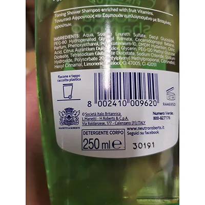 Hair and body wash