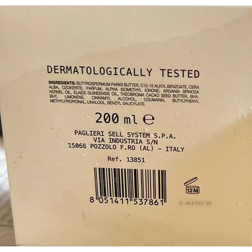 Body cream