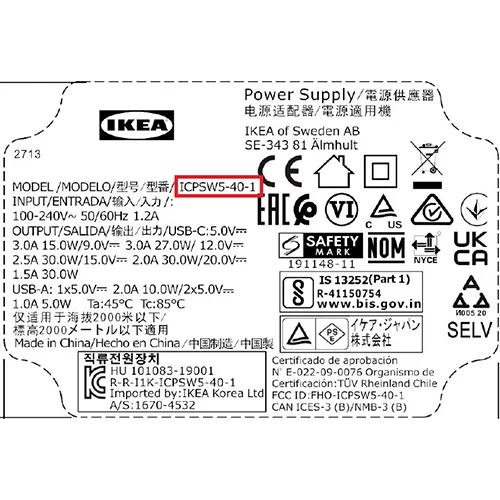 USB charger