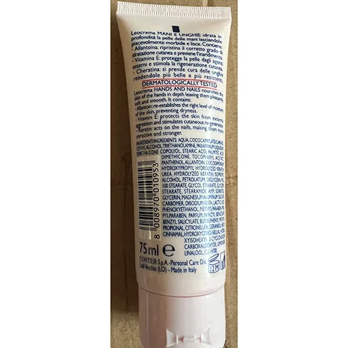 Hand and nail cream