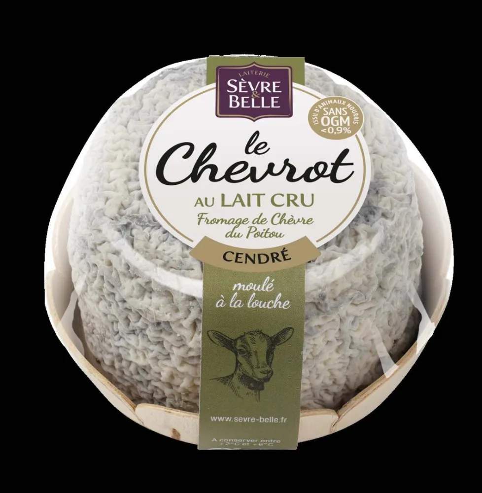 Le chevrot cendre lait cru 200 g