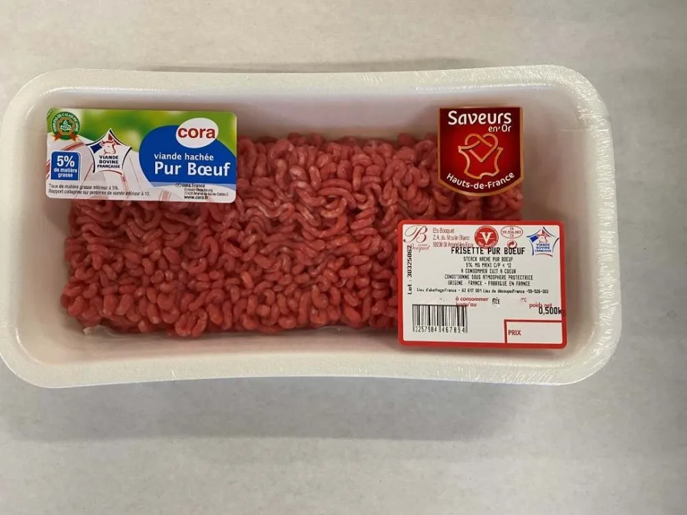 Steak hache 5% cora
