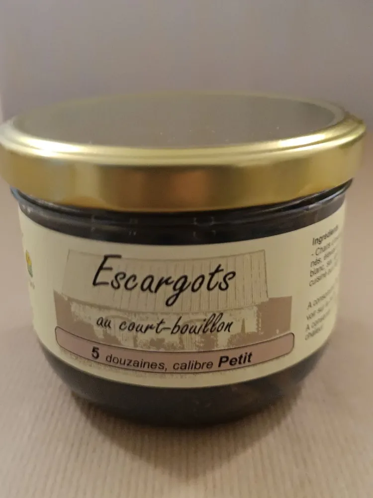 Escargots au court bouillon