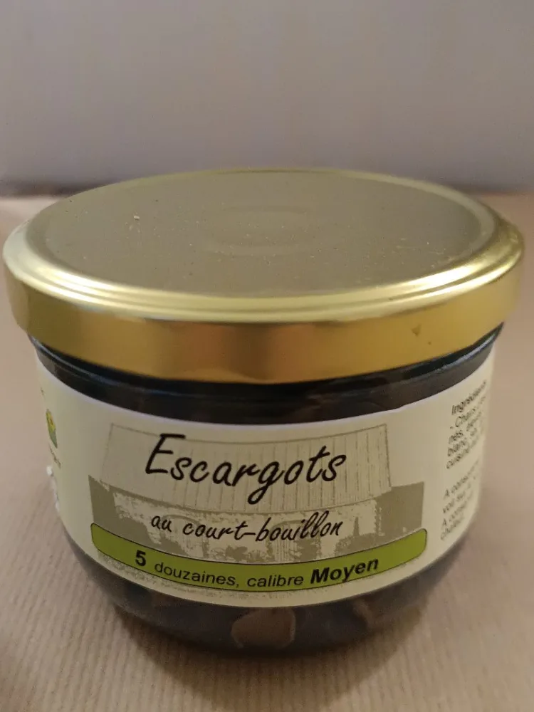 Escargots au court bouillon