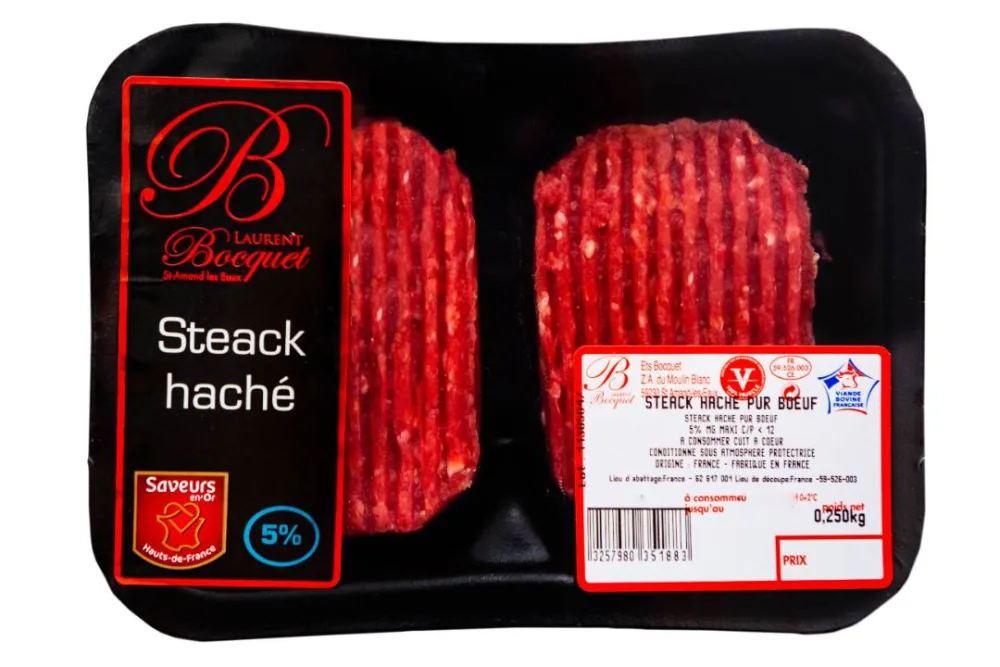 Steak hache 5%