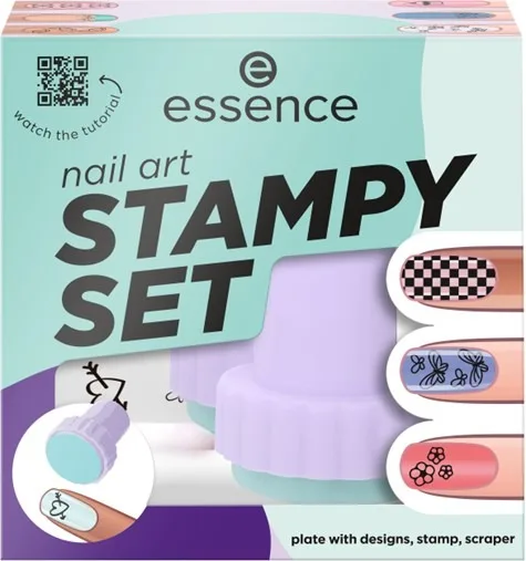 Essence nail art stampy