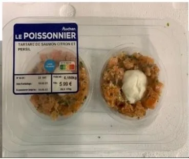 Saumon mariné et tartare saumon