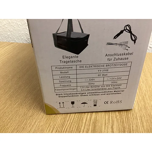 Electric lunch box