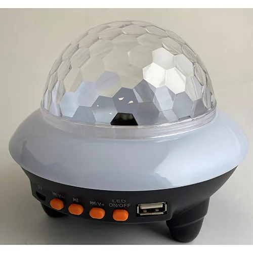 Bluetooth speaker with projector