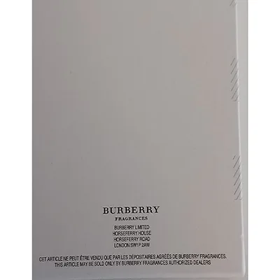 Eau de toilette