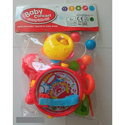 Set of toy musical instruments