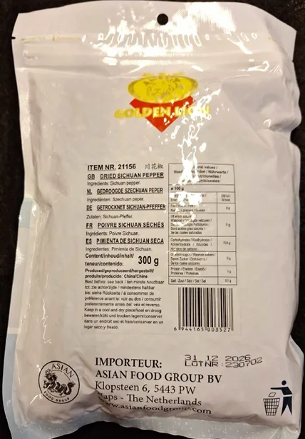 Dried Sichuan Pepper, 300 g, marki GOLDEN LION