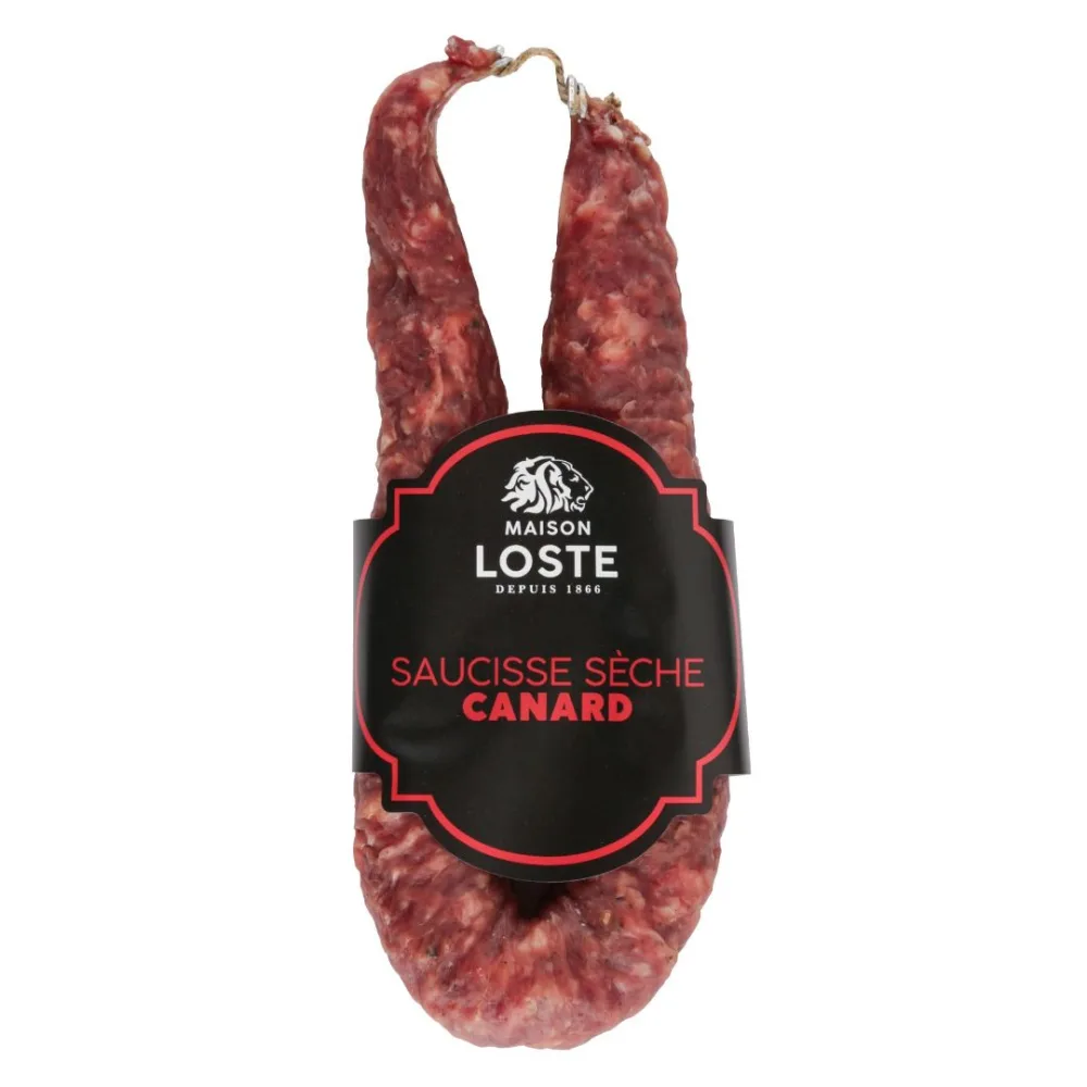 Saucisse sèche de canard