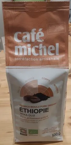 Dosette souple ethiopie x18, 1kg grains expresso gourmet, 500g moulu ethiopie