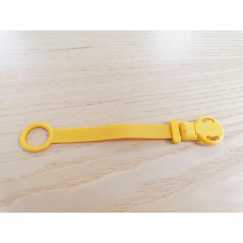 Teether with clip