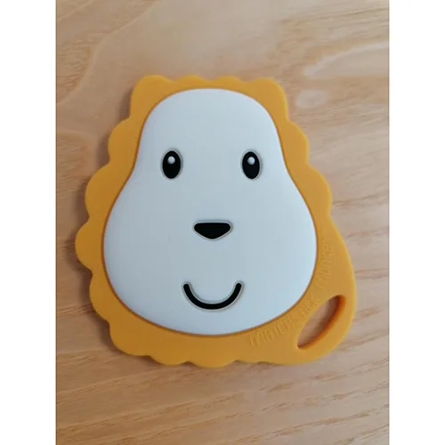 Teether with clip