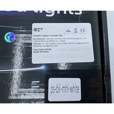Car hood LED light