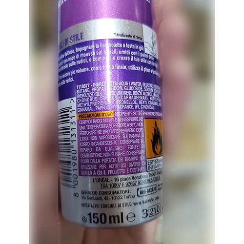 Hair mousse