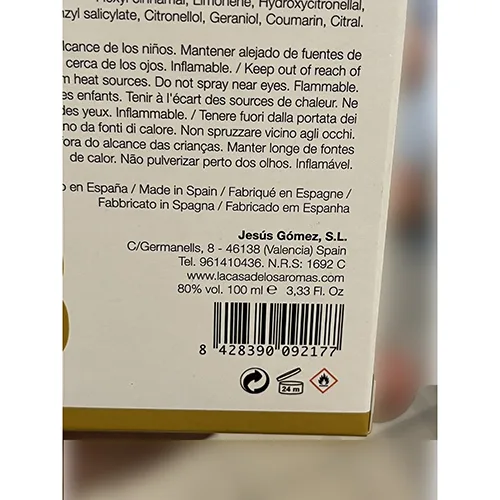 Eau de toilette