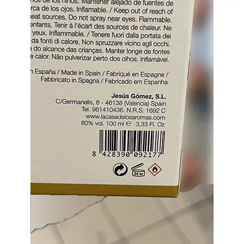 Eau de toilette
