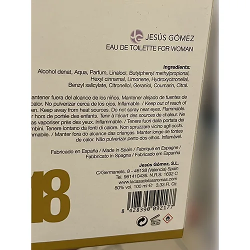 Eau de toilette