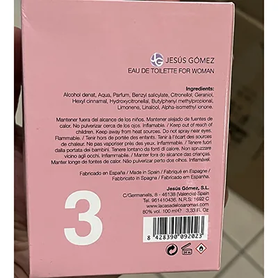 Eau de toilette