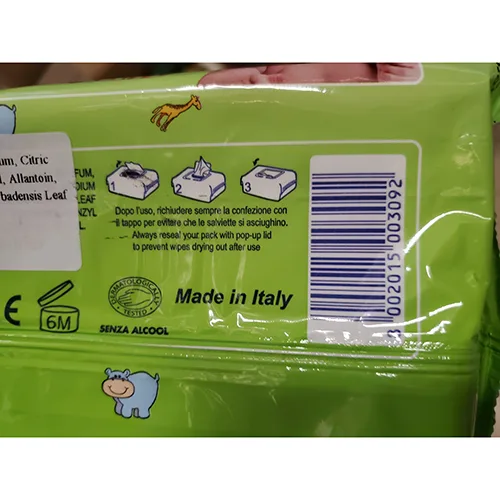 Baby wipes