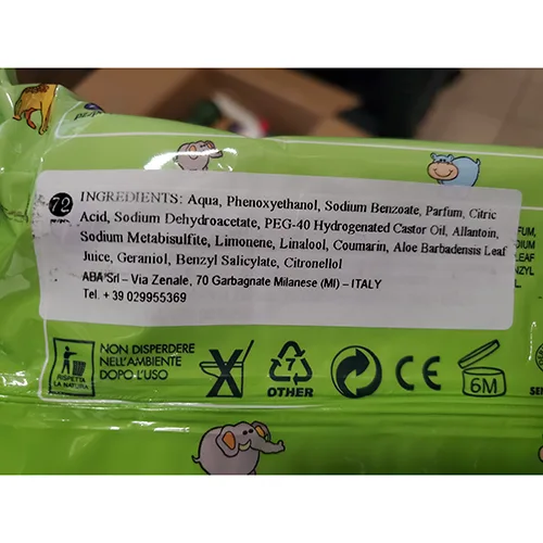 Baby wipes