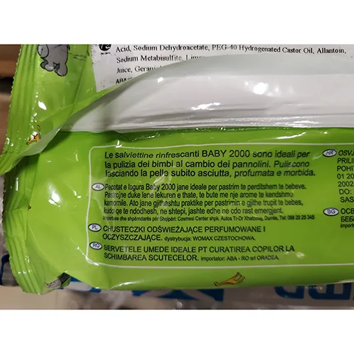 Baby wipes