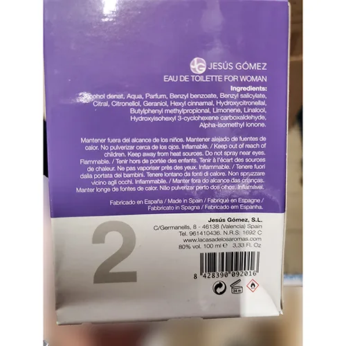 Eau de toilette