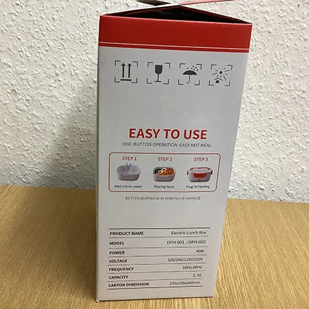 Electric lunch box