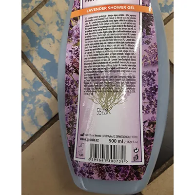 Lavender shower gel