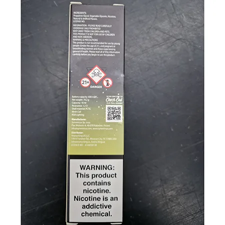 Disposable electronic cigarette