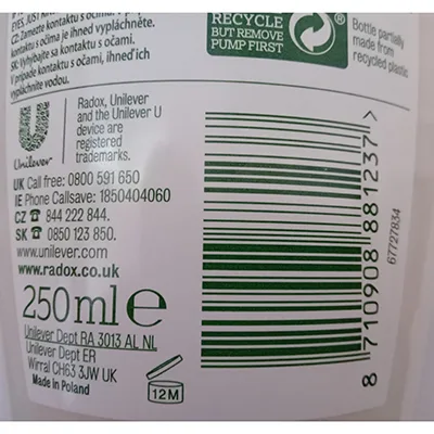 Liquid hand soap