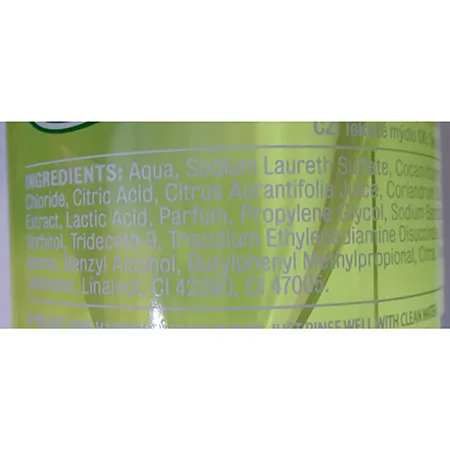 Liquid hand soap