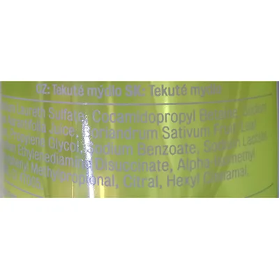 Liquid hand soap