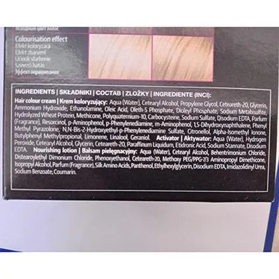 Hair dye