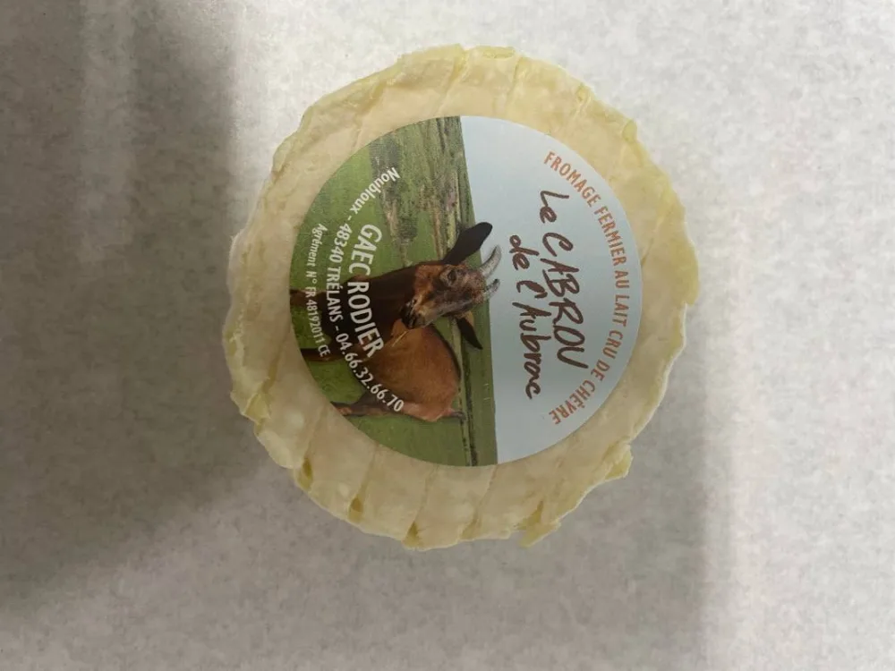 Fromage de chèvre au lait cru